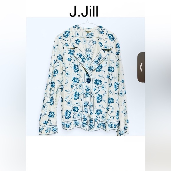 J. Jill Jackets & Blazers - J. Jill linen jacket